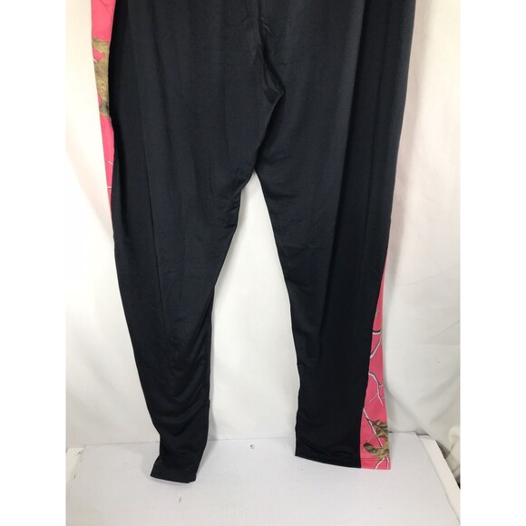 NWT Realtree Women's Plus Size Black/Hot Pink Camo Leggings 3xl - Picture 6 of 6
